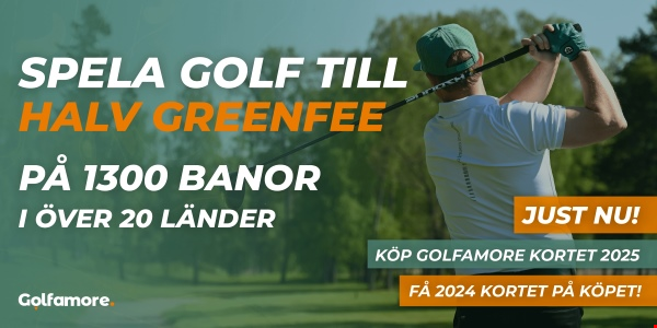 Köp Golfamore 2024 och få 2025 utan kostnad!